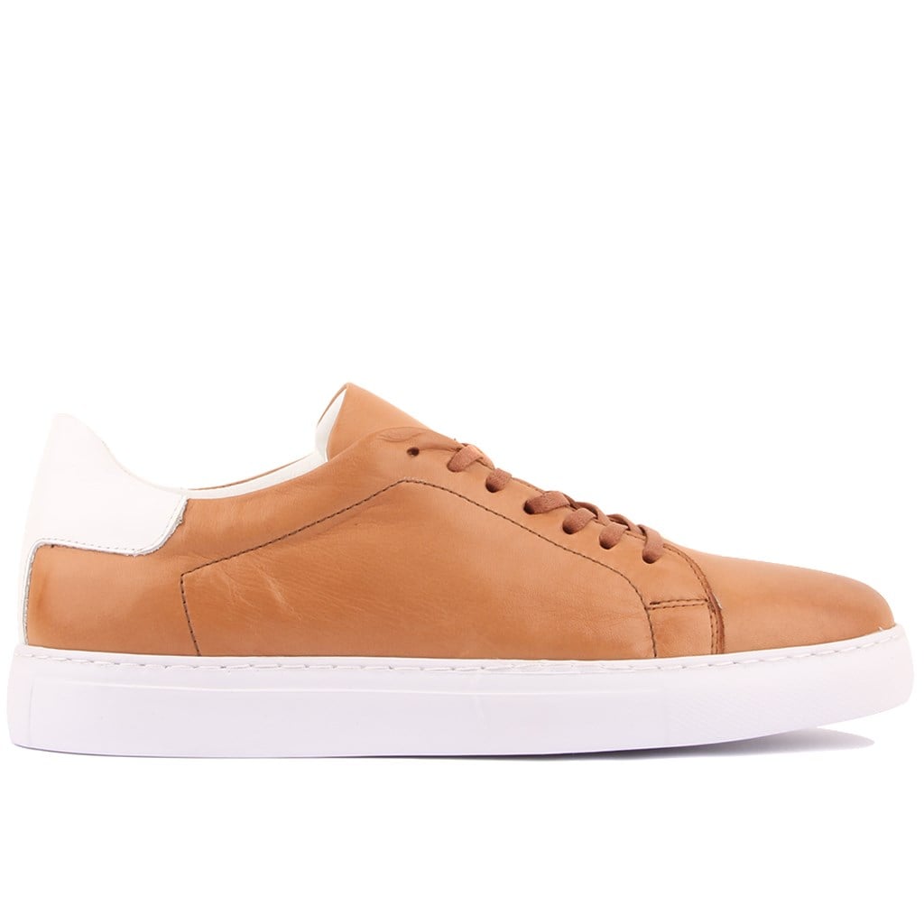 Sail Lakers - Taba Deri Erkek Sneaker