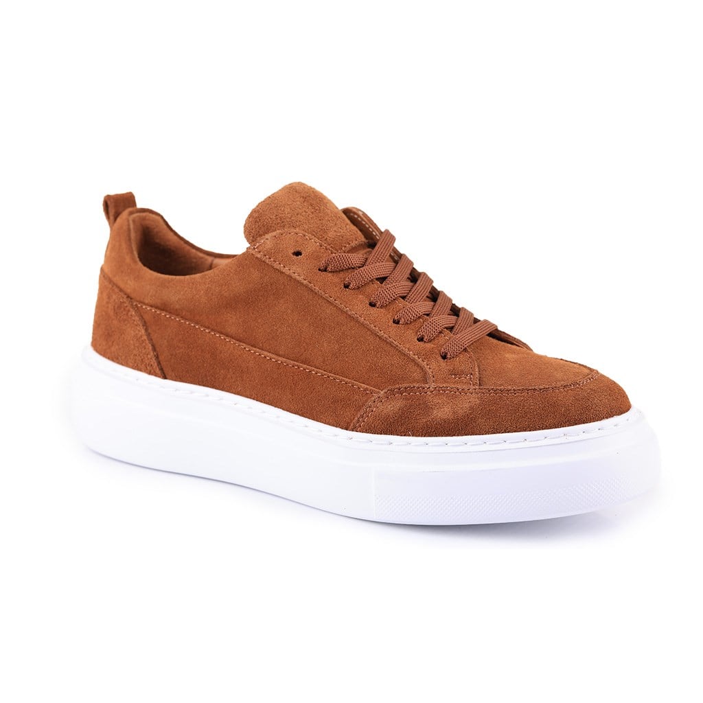 SneakersSail Lakers - Taba Süet Bağcıklı Erkek Günlük Ayakkabı 101-7051-E377101-7051-E377 R34 TABA SUET