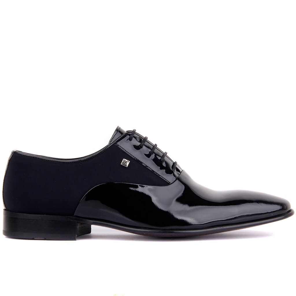 Fosco - Siyah Rugan Erkek Klasik Ayakkabı 290-6025 430/505 SİYAH
