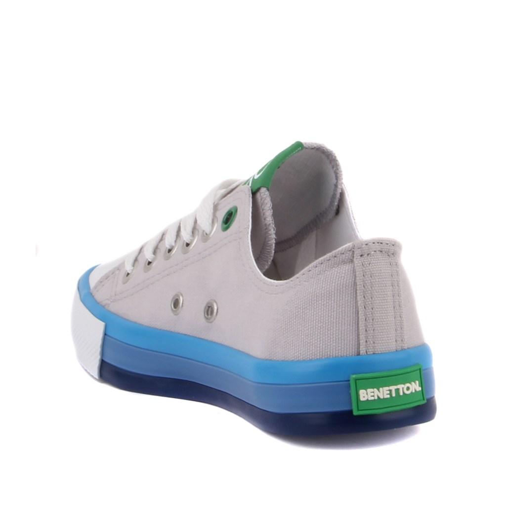 Benetton - Gri Renk Bağcıklı Kadın Günlük Ayakkabı 291-30176-3374 R87 GRI