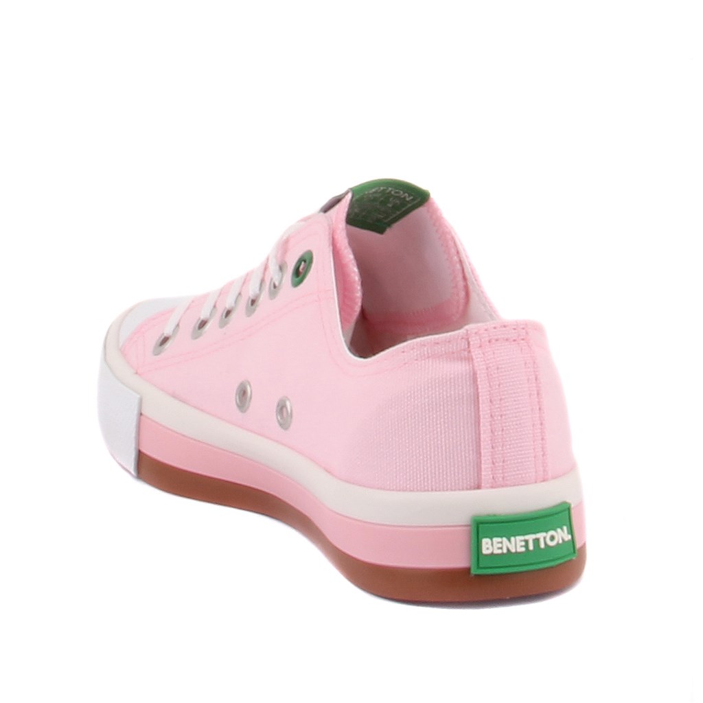 Benetton - Pembe Renk Bağcıklı Kadın Günlük Ayakkabı 291-30176-3374 R96  PEMBE