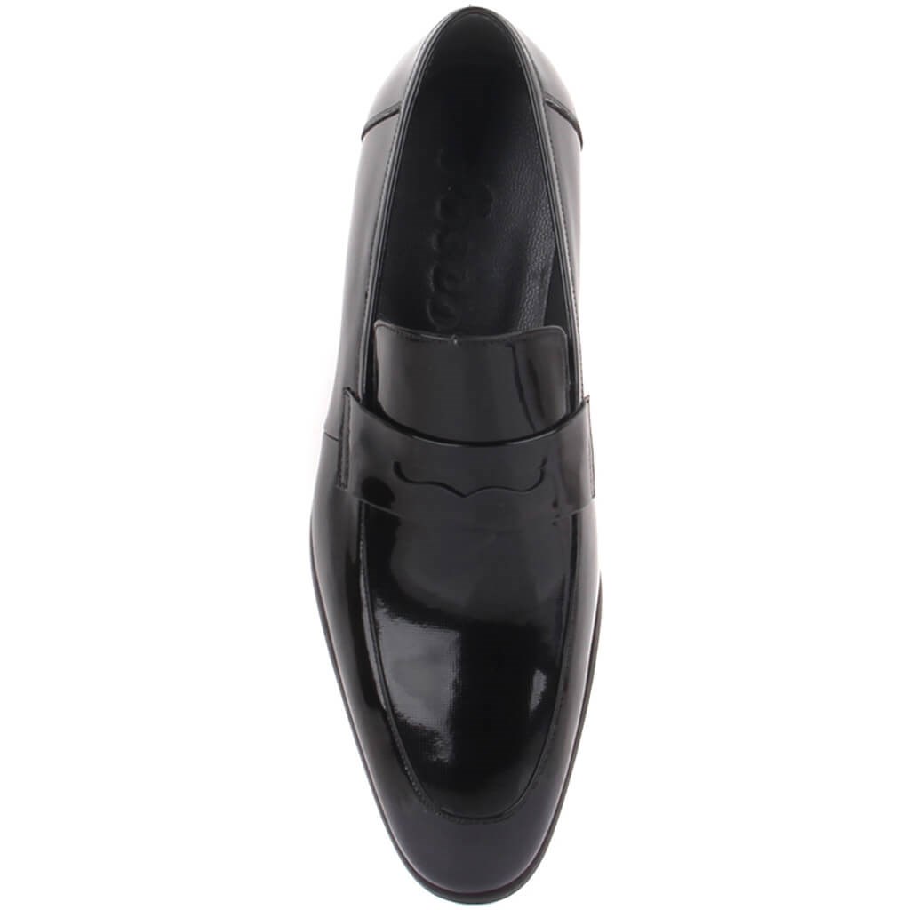 Fosco - Siyah Rugan Deri Bağcıksız Erkek Klasik Ayakkabı 290-2061 430/843  SIYAH RUGAN