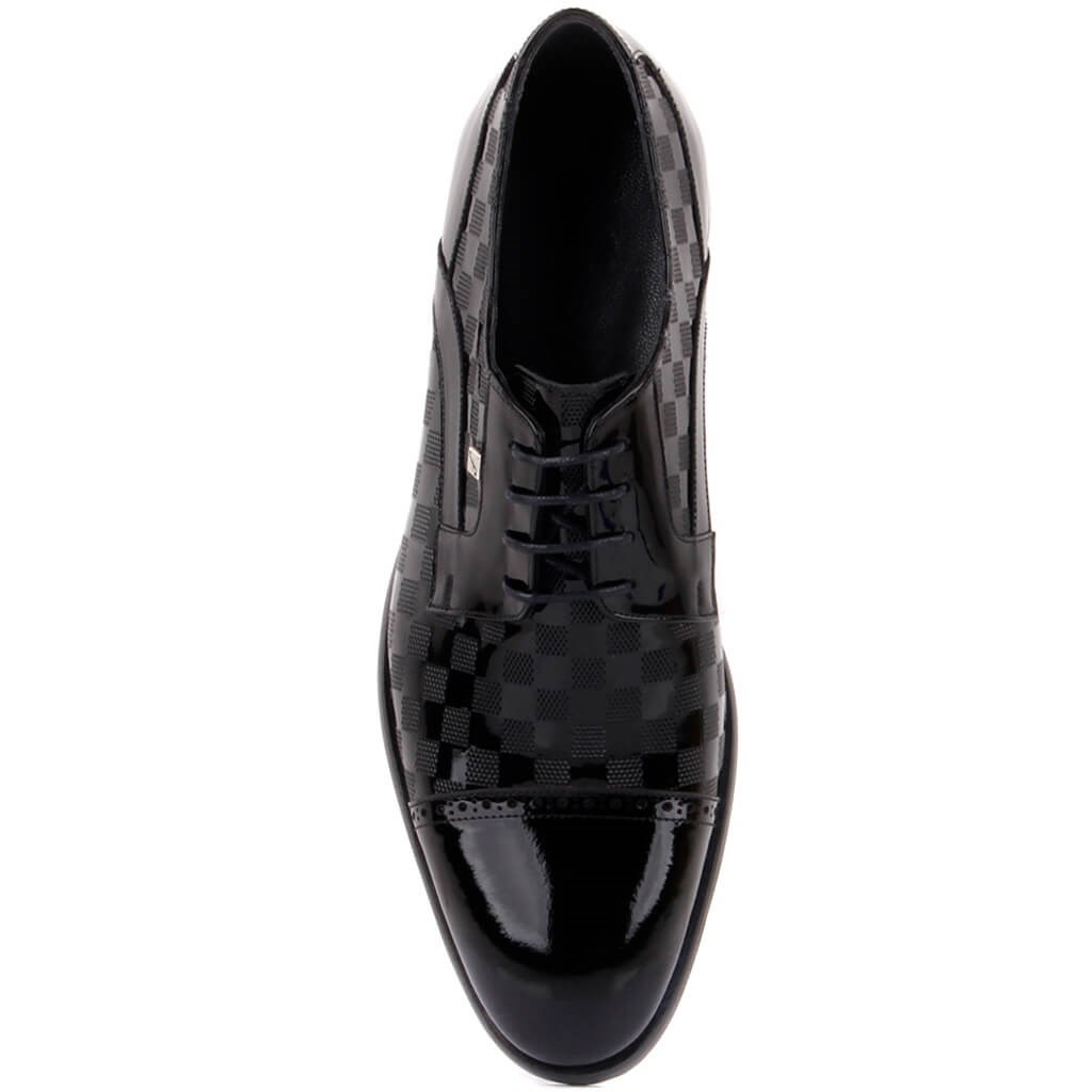 Fosco - Siyah Rugan Erkek Klasik Ayakkabı 290-1048 430 SİYAH