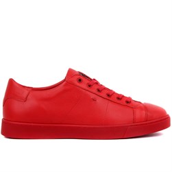 Red Genuine Leather Men's Shoes 101-3608-18866 R8 KIRMIZI SCOTCH