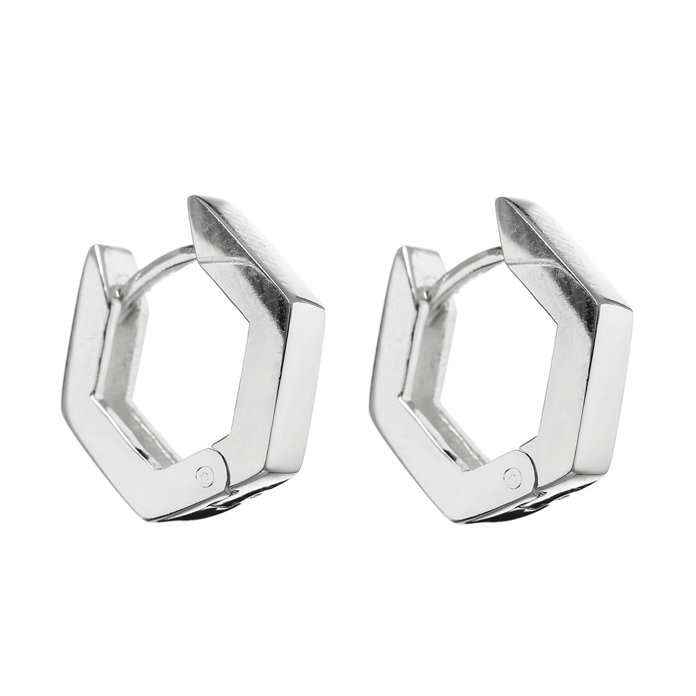 GÜMÜŞ BEŞGEN KÜPE