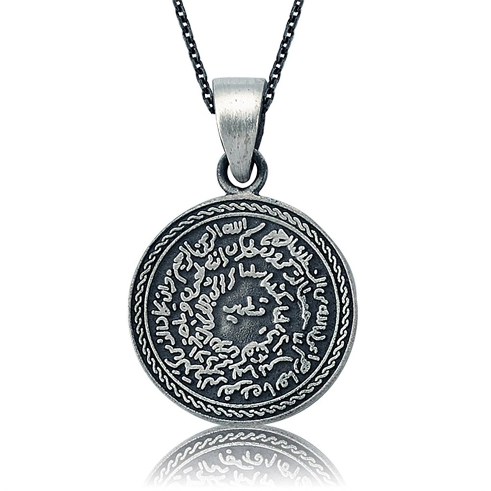 GÜMÜŞ KITMİR ve MÜHRÜ-Ü ŞERİF KOLYE
