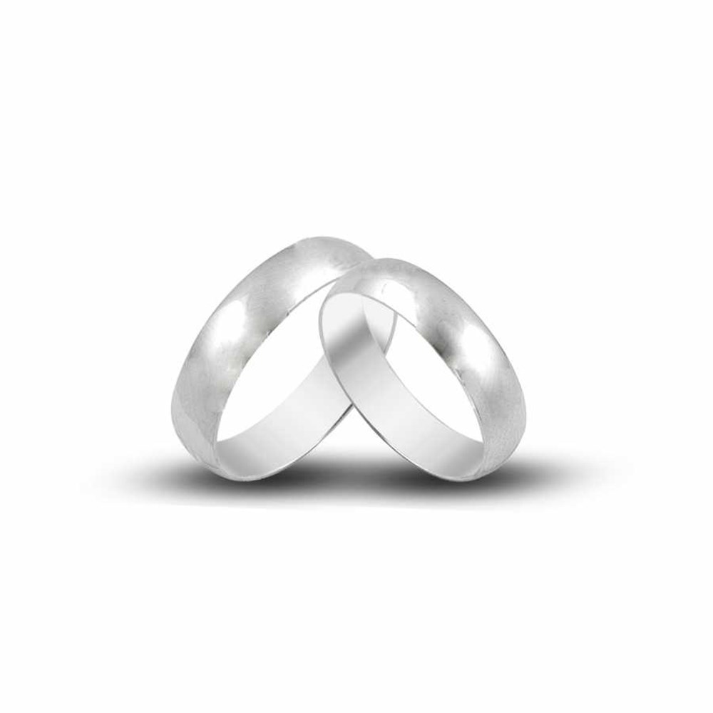 GÜMÜŞ KLASİK ÇİFT ALYANS