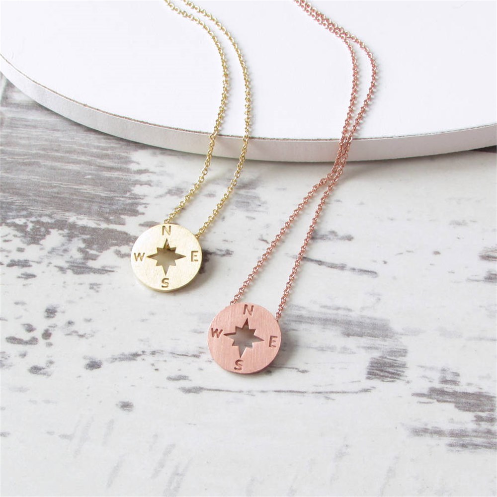 GÜMÜŞ ÖZEL TASARIM YÖN KOLYESİ