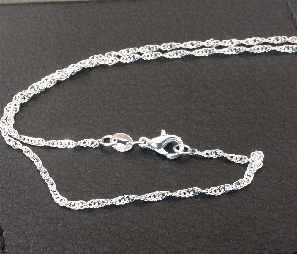 GÜMÜŞ SİNGAPUR KOLYE ZİNCİRİ