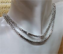 GÜMÜŞ KARE KRAL ZİNCİR 3,5 MM 30 GRAM
