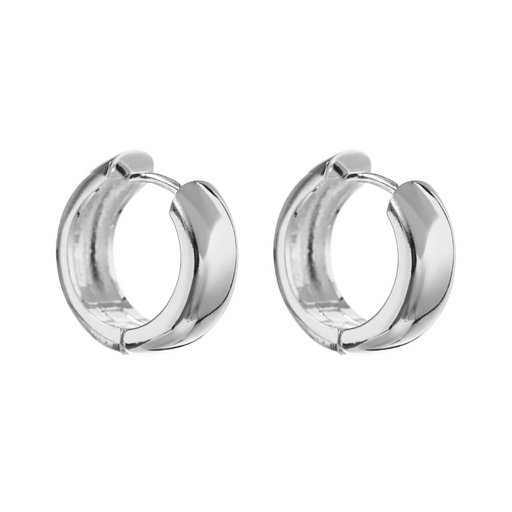 GÜMÜŞ DÜZ OVAL KÜPE