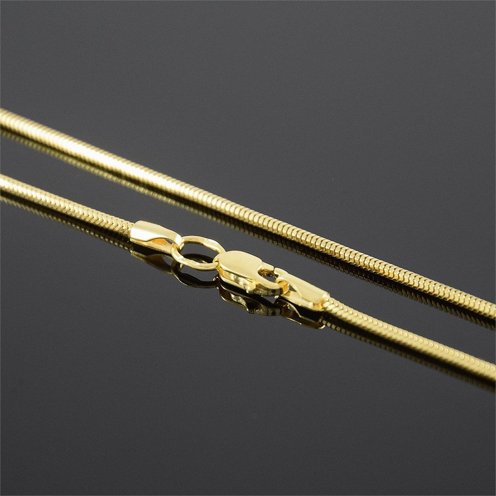 GÜMÜŞ GOLD RENK YILAN ZİNCİR