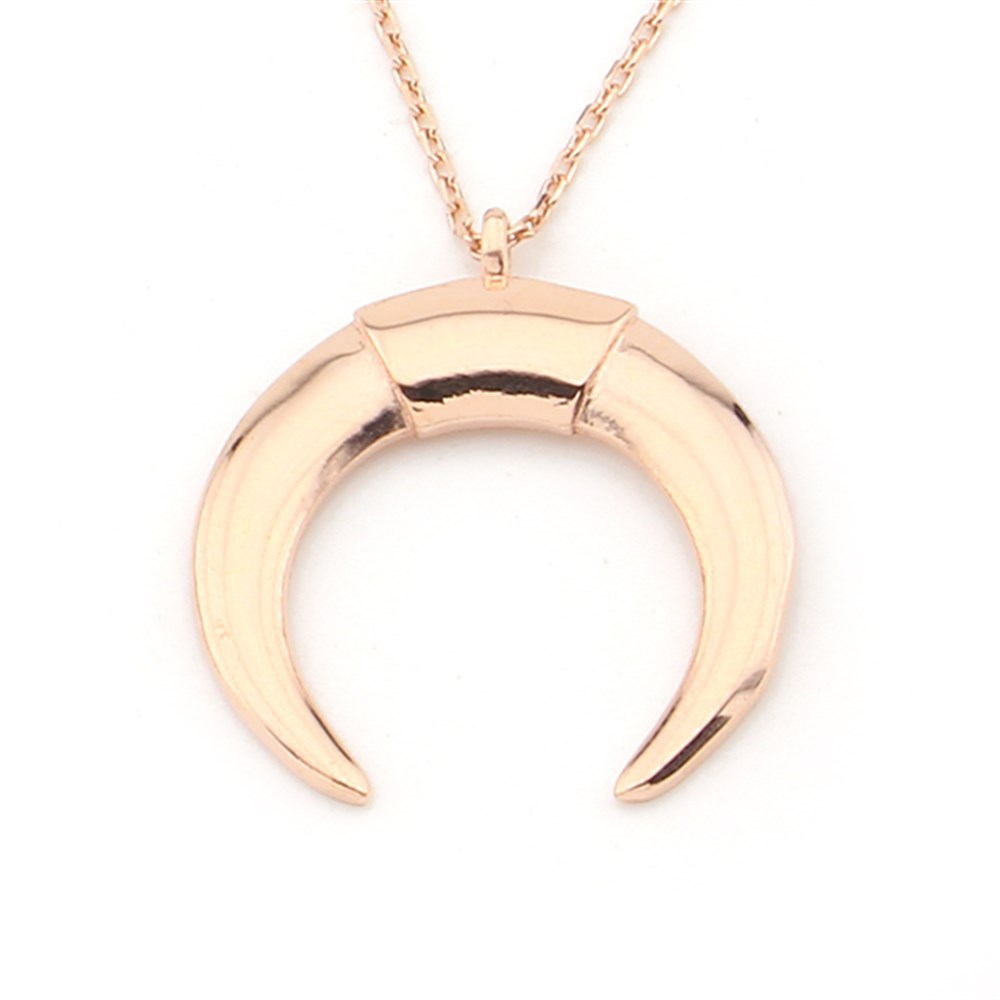 GÜMÜŞ HİLAL KOLYE