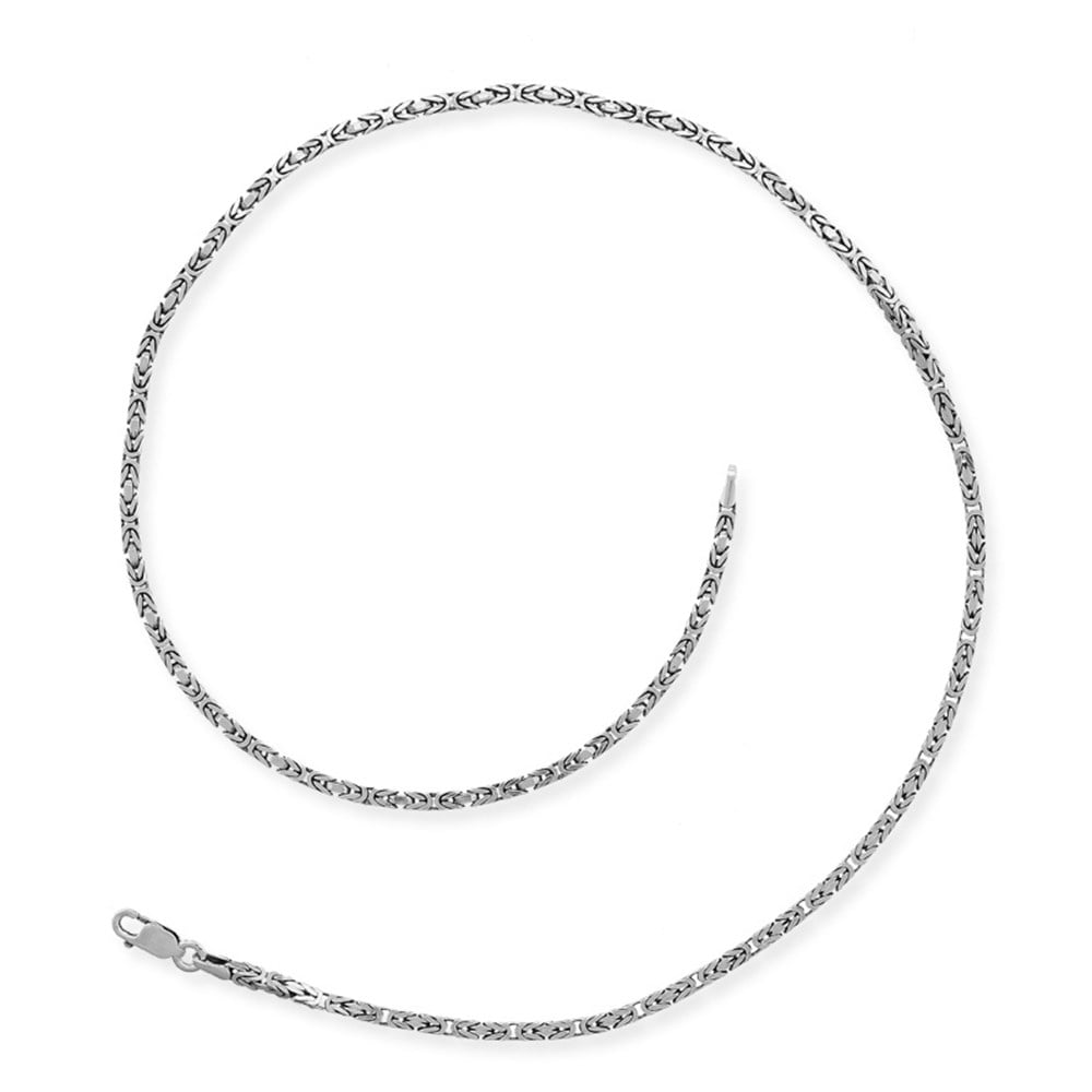GÜMÜŞ KARE KRAL ZİNCİR 2,5 MM 20 GRAM