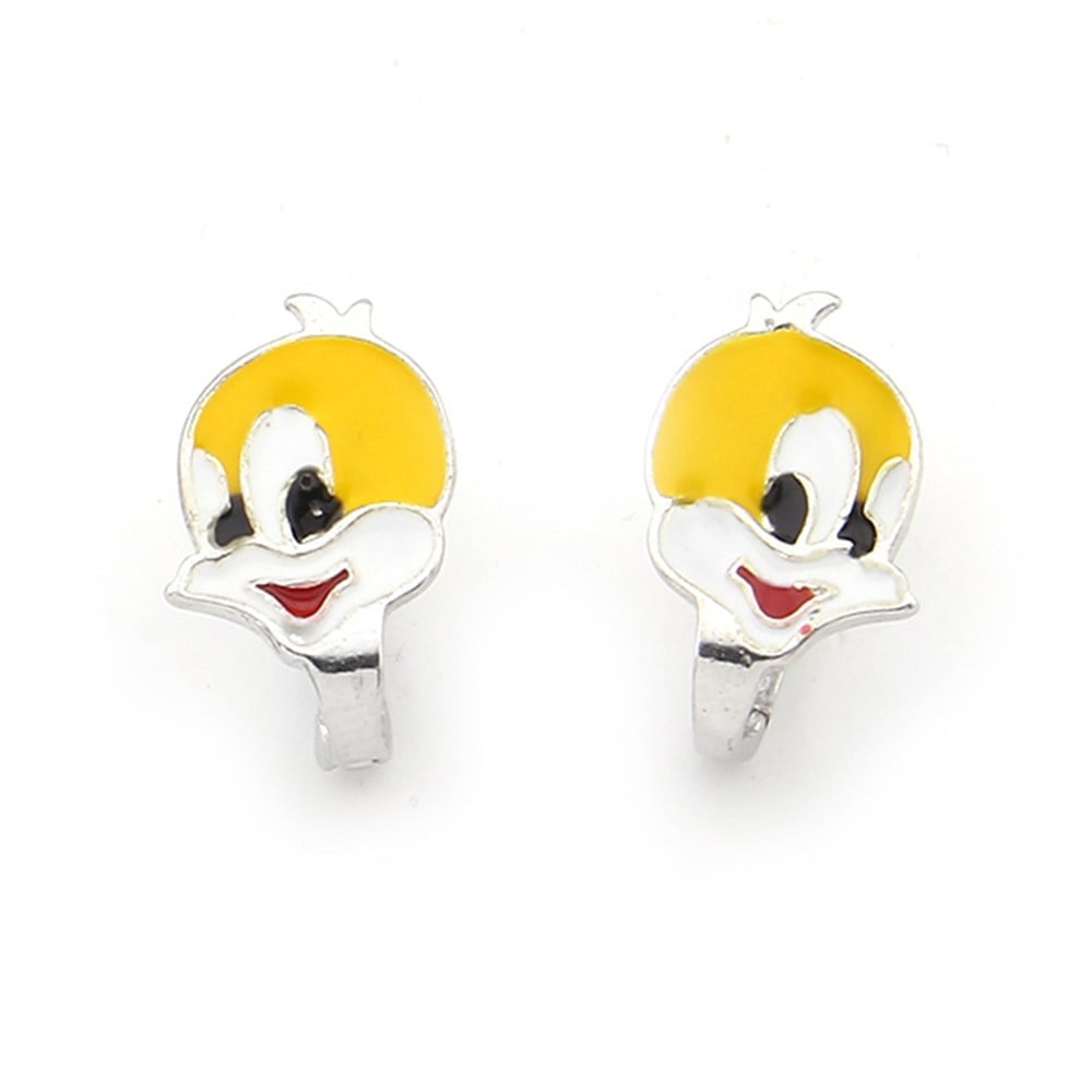 GÜMÜŞ MİNELİ TWEETY MODEL KÜPE