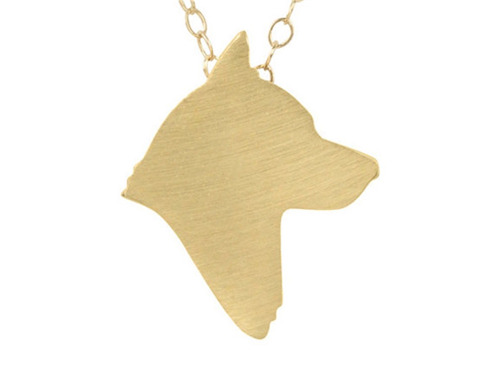 GÜMÜŞ ÖZEL TASARIM ESKİTME HUSKY KOLYESİ