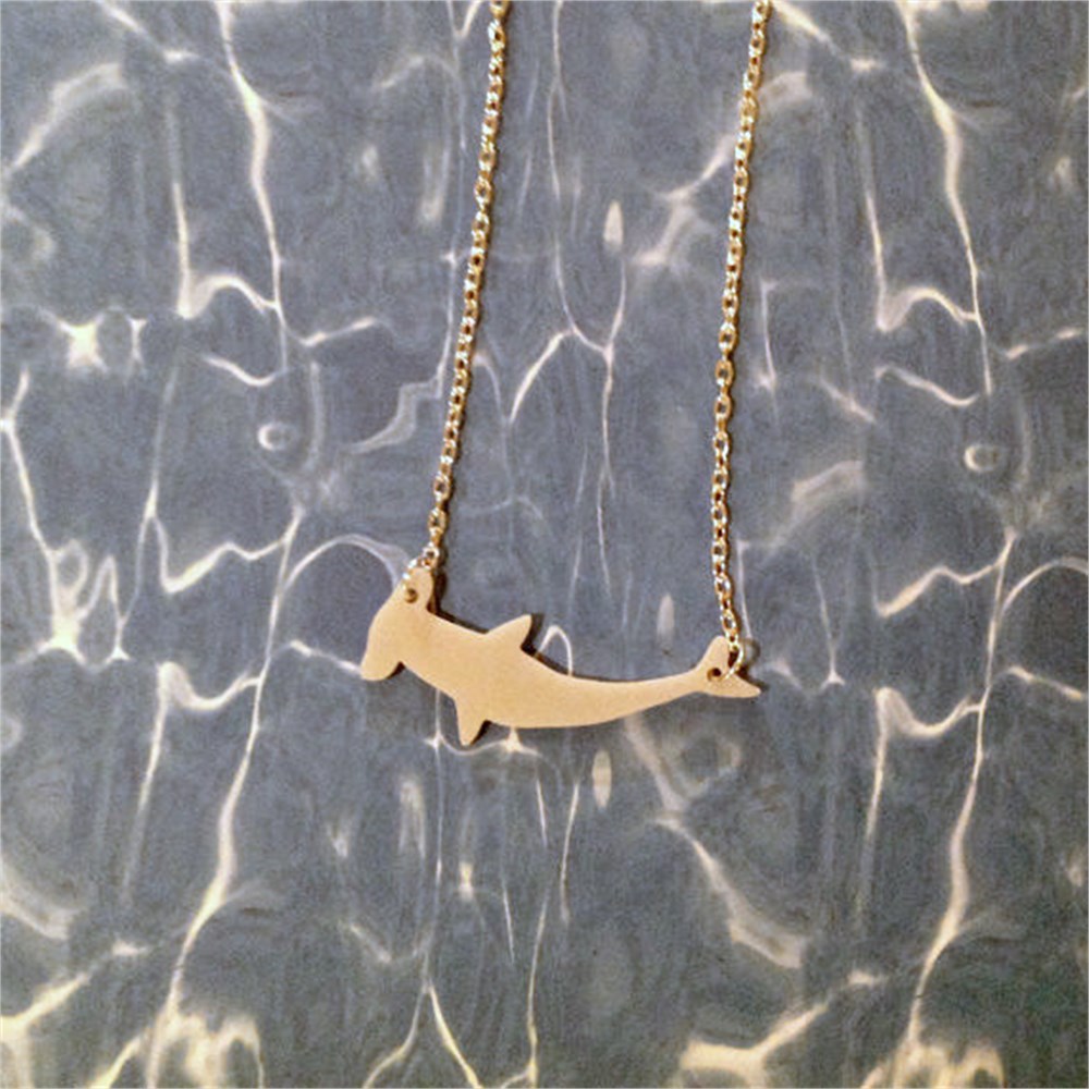 GÜMÜŞ ÖZEL TASARIM SHARK KÖPEK BALIĞI KOLYESİ