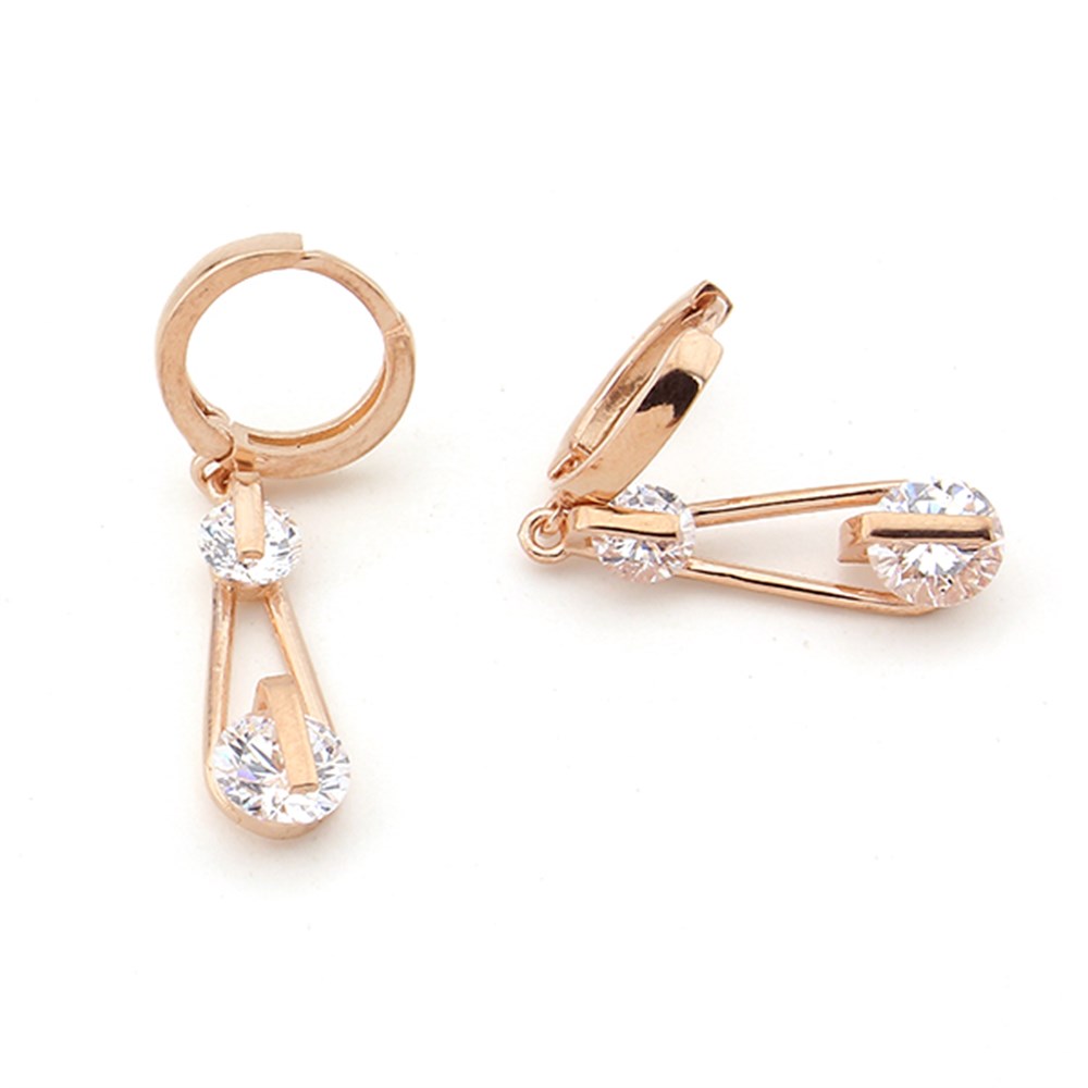 GÜMÜŞ TEK TAŞLI KÜPE