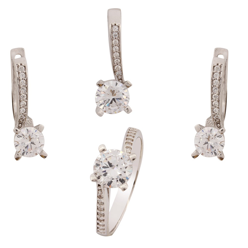 GÜMÜŞ TEKTAŞ ÖZEL TASARIM SET