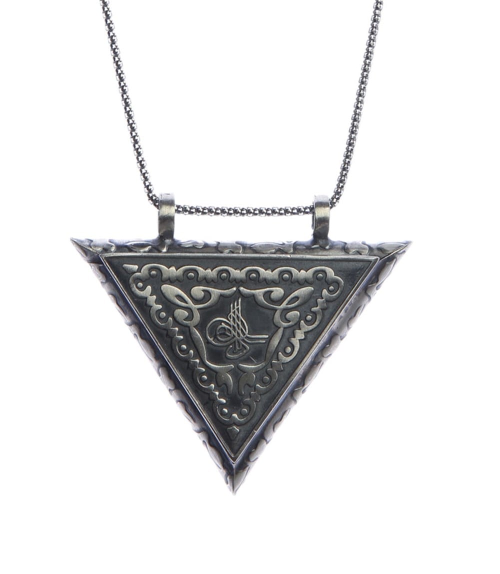 GÜMÜŞ TUĞRA MODEL DESENLİ MUSKALIK