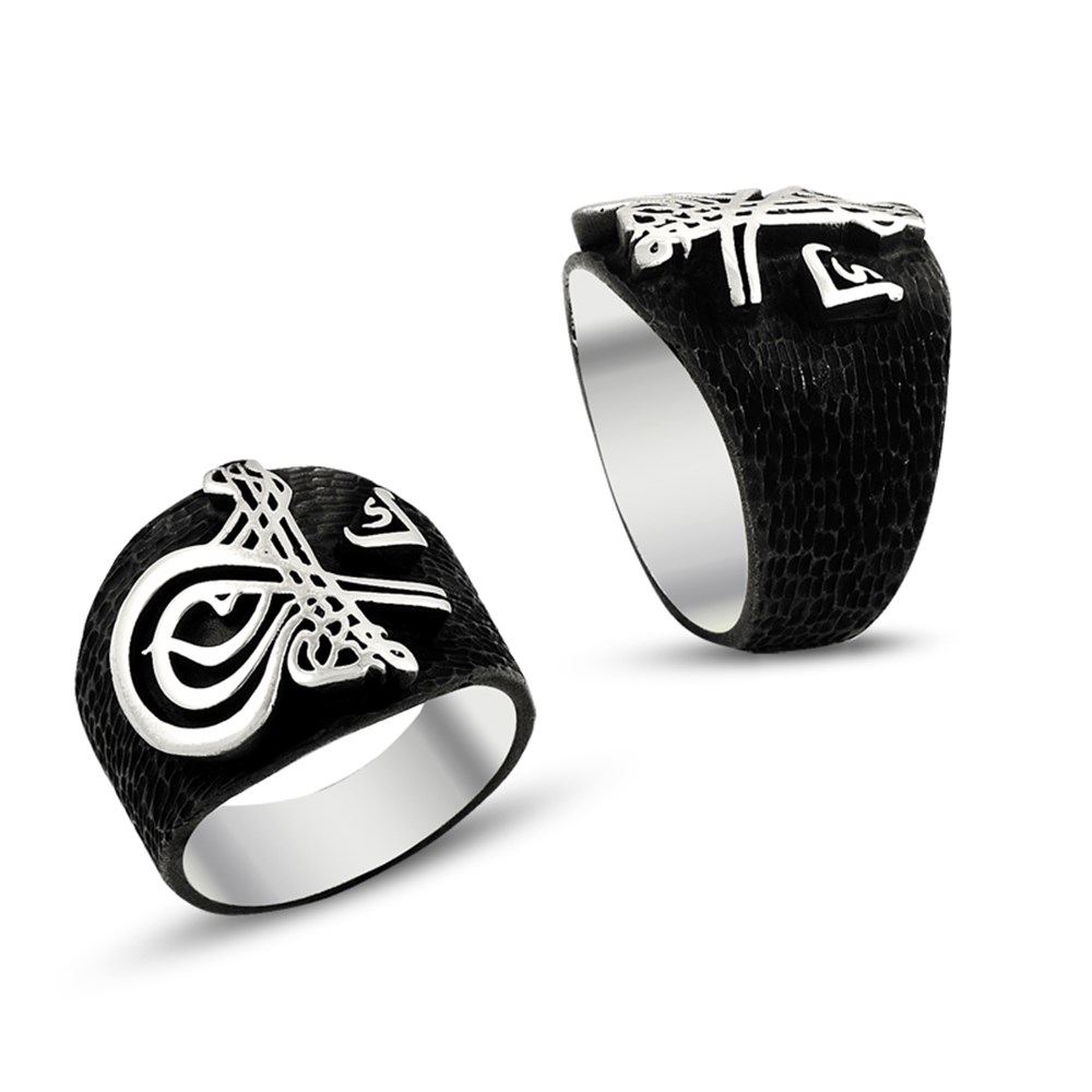 GÜMÜŞ TUĞRALI YÜZÜK