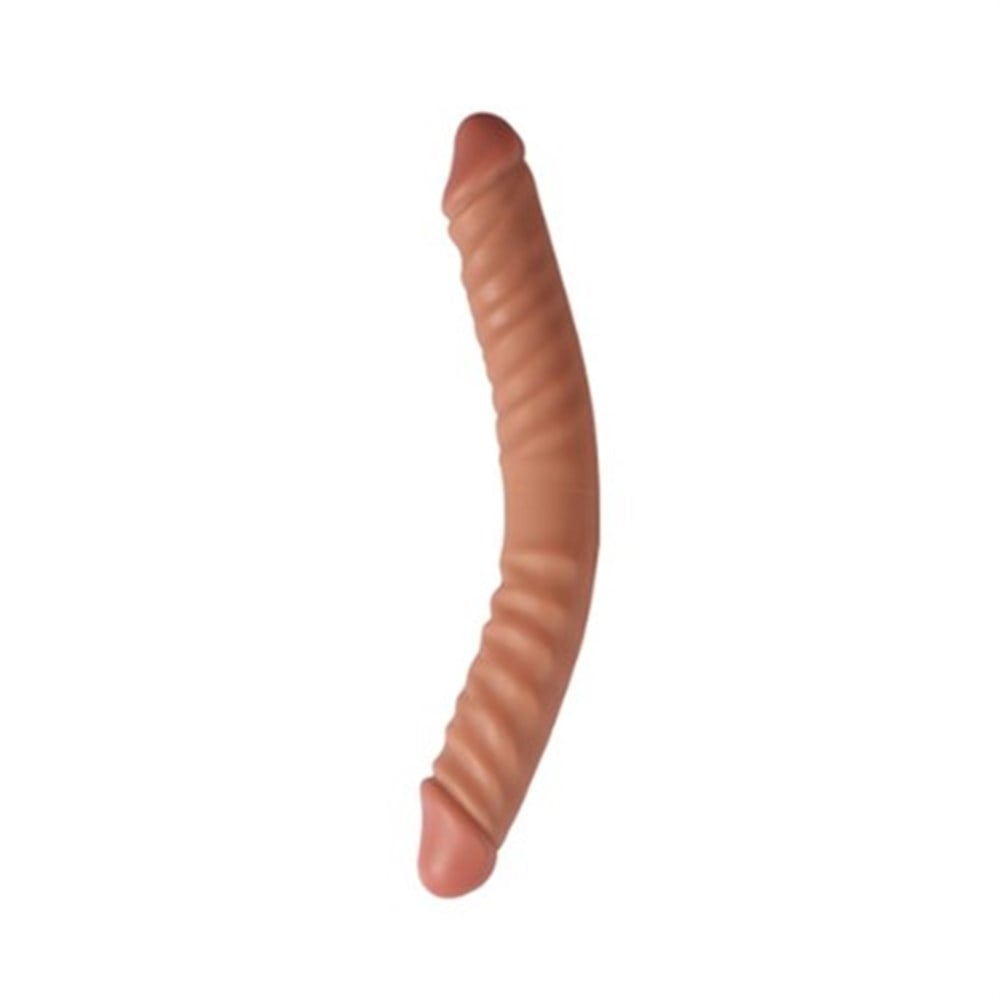 Çift Taraflı 34cm Realistik Dildo Anal Vajinal Penis