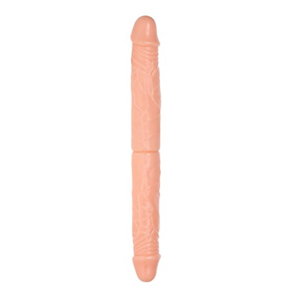 Çift Taraflı 36cm Realistik Anal Vajinal Penis Dildo