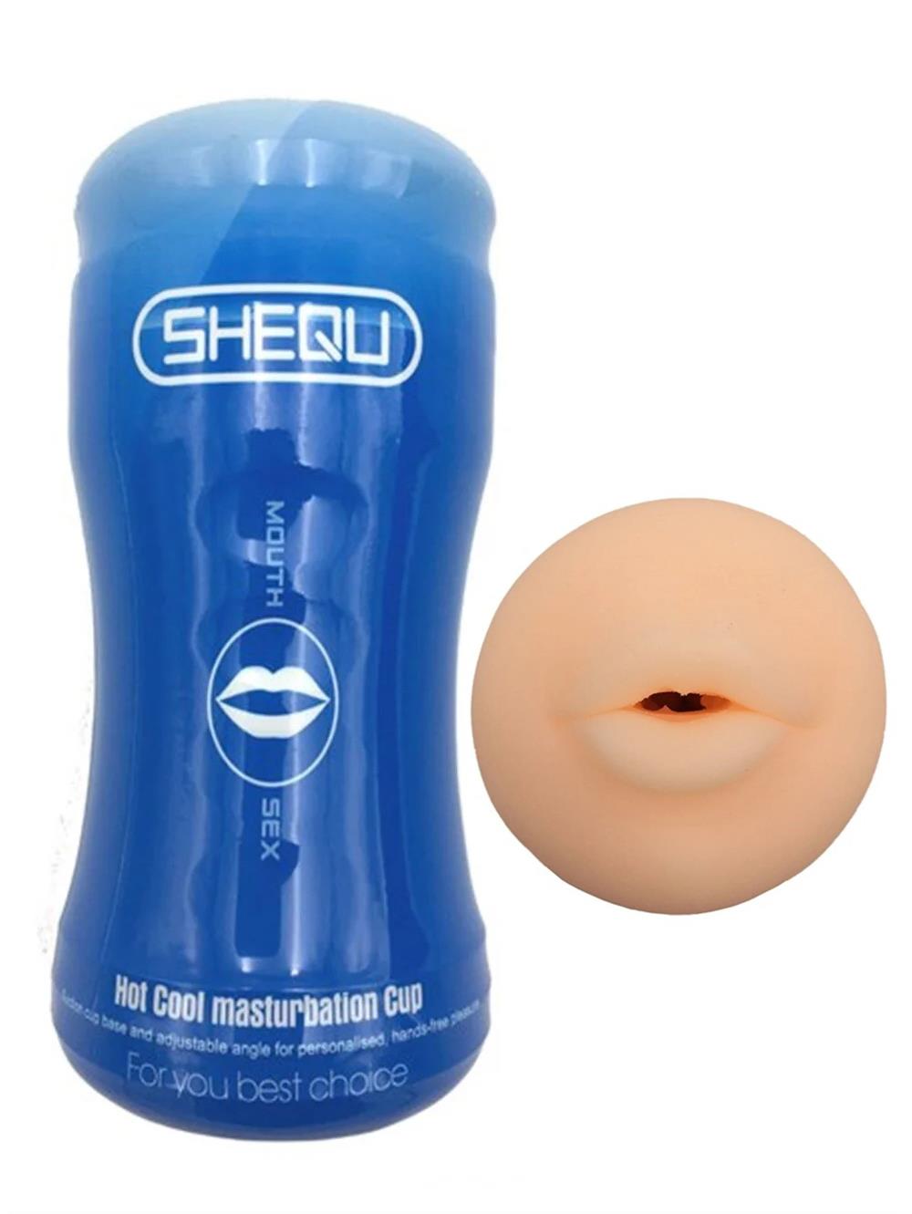 Gerçekçi 14cm Doku Realistik Suni Oral Mastürbatör