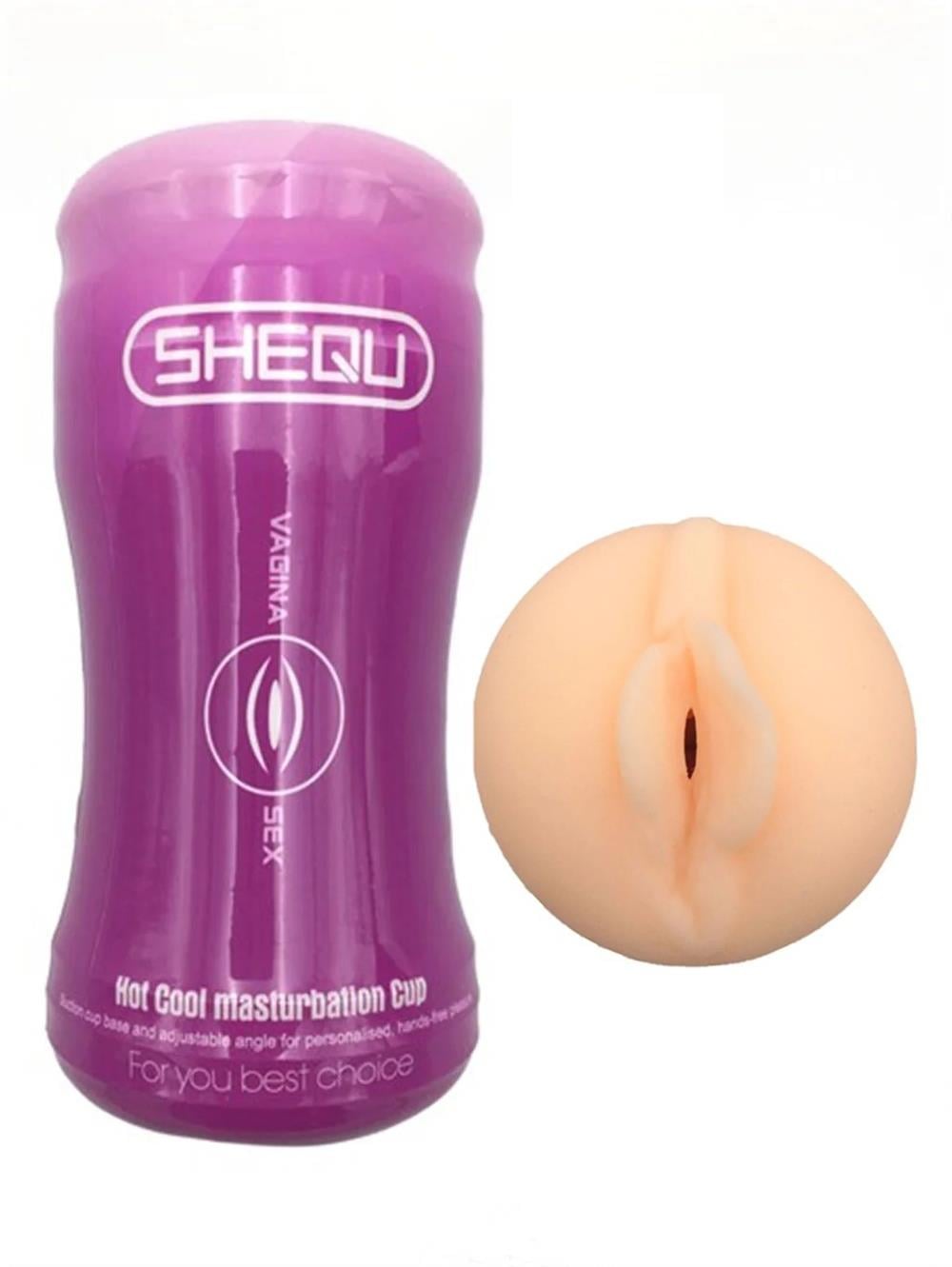 Gerçekçi Doku 14cm Realistik Suni Vajina Mastürbatör