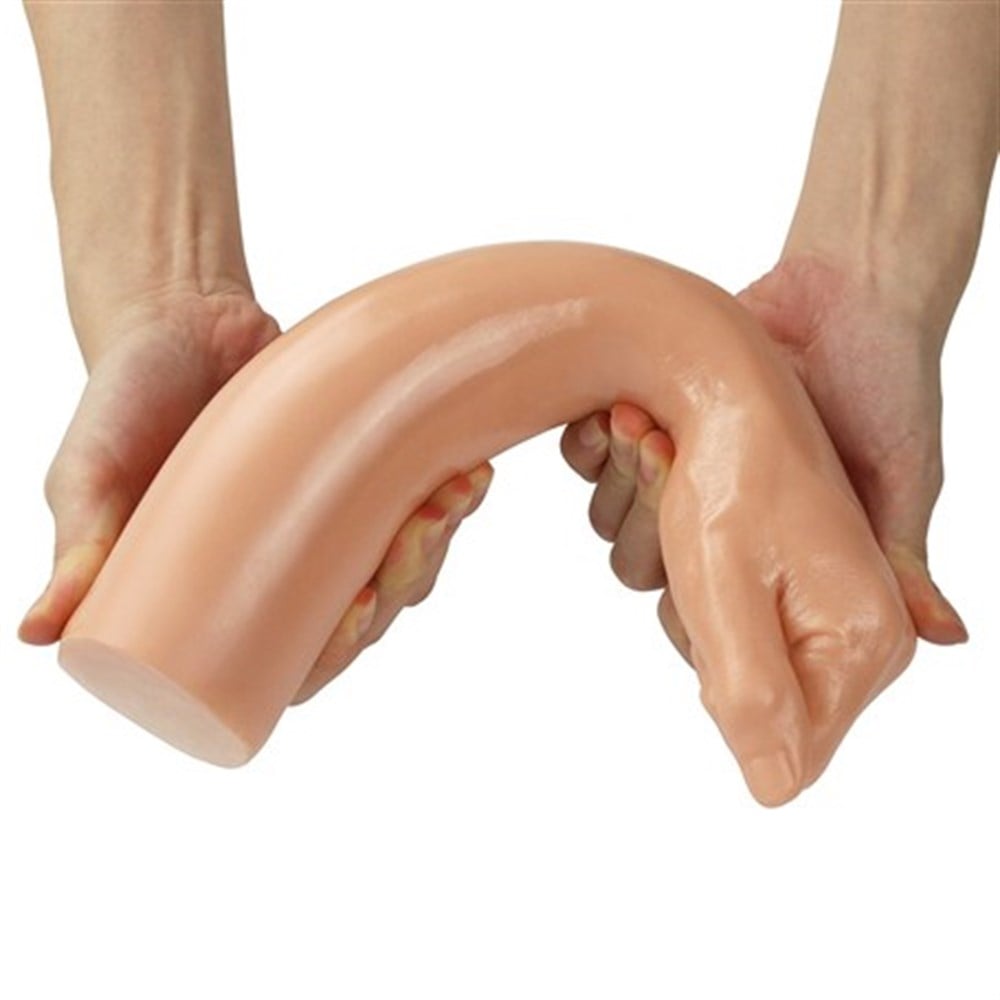Lovetoy 31cm Yumruk Şeklinde Realistik Silikon Anal Vajinal Dildo