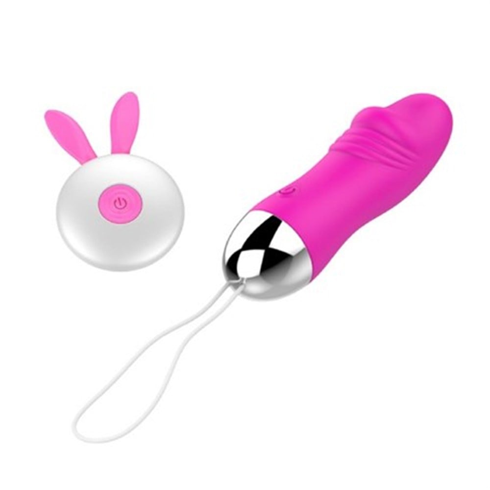 USB Şarjlı 11cm Uzaktan Kumandalı 12 Titreşimli Zevk Yumurtası Vibratör