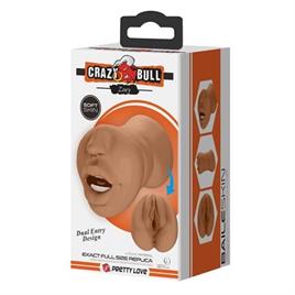 3 Boyutlu Suni Oral & Vajinal Mastürbatör - Zoey