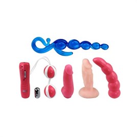 Love Kits Beşli Anal Vajinal Titreşimli Vibratör Seti