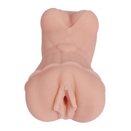 Belinda 17cm Göğüslü Realistik Suni Vajina Mastürbatör