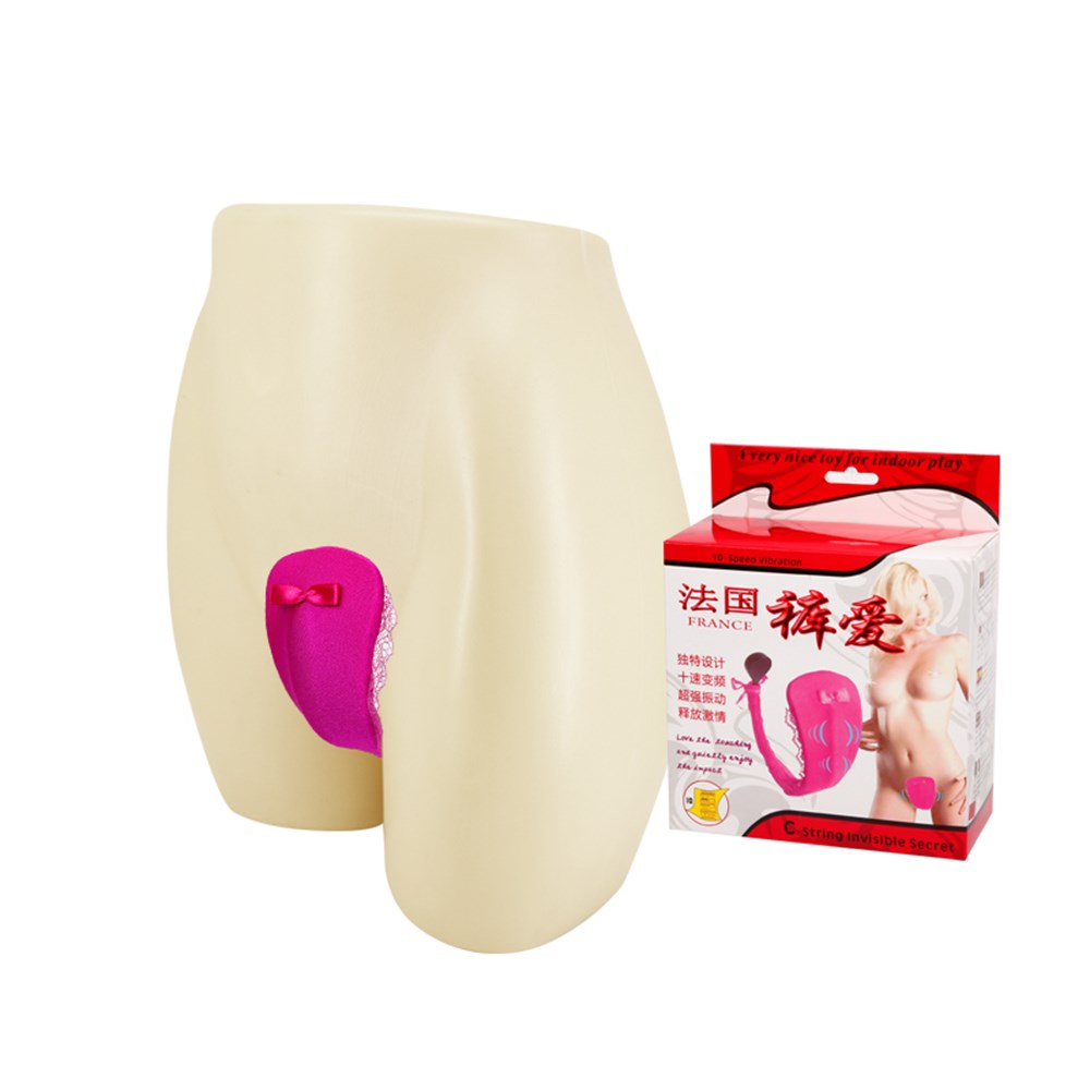 10 Fonksiyonlu G String Titreşimli Vibratör Külotu Mastürbatör
