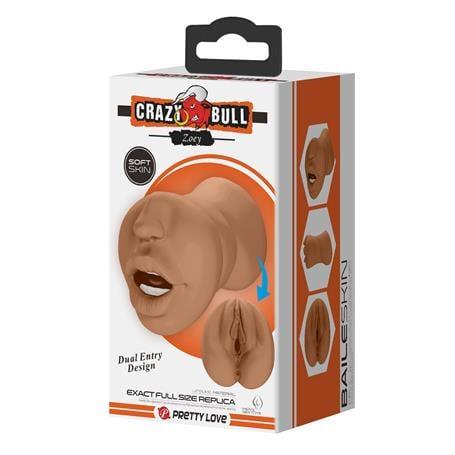 3 Boyutlu Suni Oral & Vajinal Mastürbatör - Zoey