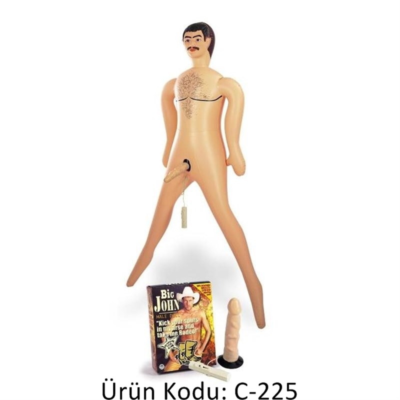 Big John Erkek Şişme Manken
