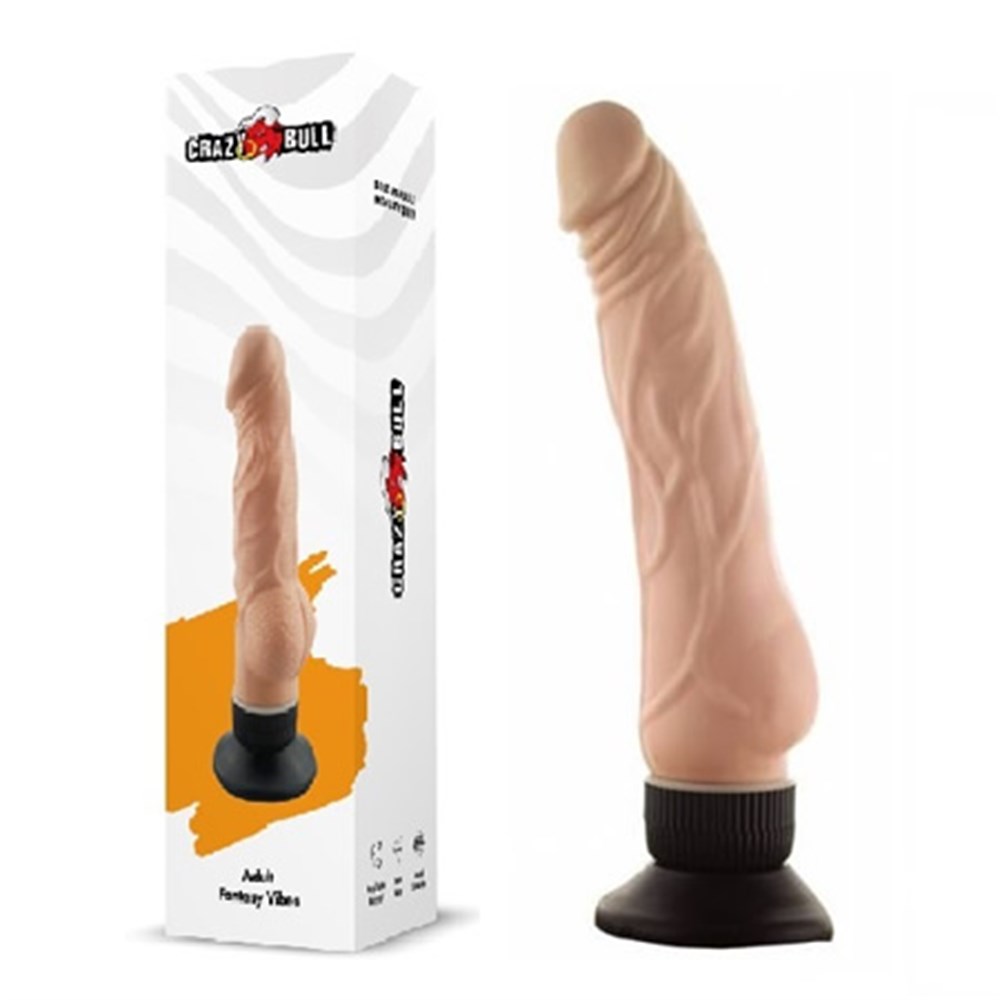 Fantasy 19 CM Titreşimli Vantuzlu Vibratör