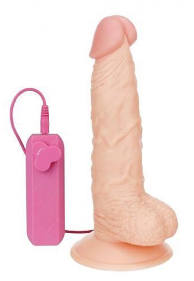 Girl Style Realistik Titreşimli Penis 17,8cm