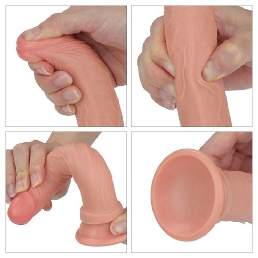 Lovetoy Nature 18,5cm Yeni Nesil Realistik Anal Penis Dildo