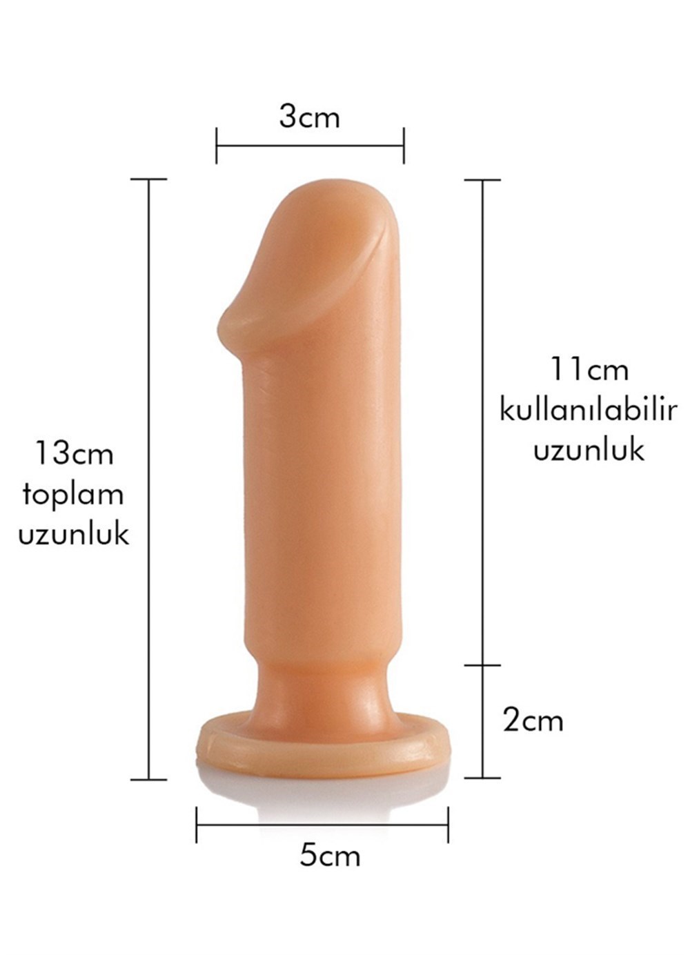 Prof. Jason 12,5cm Slim Anal Penis Tıkaç Plug | Erotik Seks Shop İstanbul