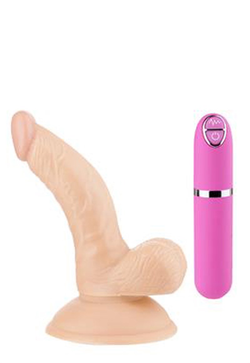 Realistik Penis 10cm Titreşimli