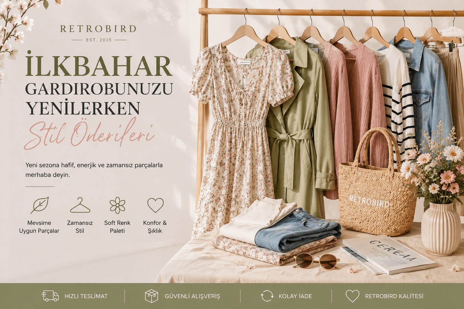 2026 İlkbahar Yaz Sezonunda Öne Çıkan Kombin Trendleri - Retrobird
