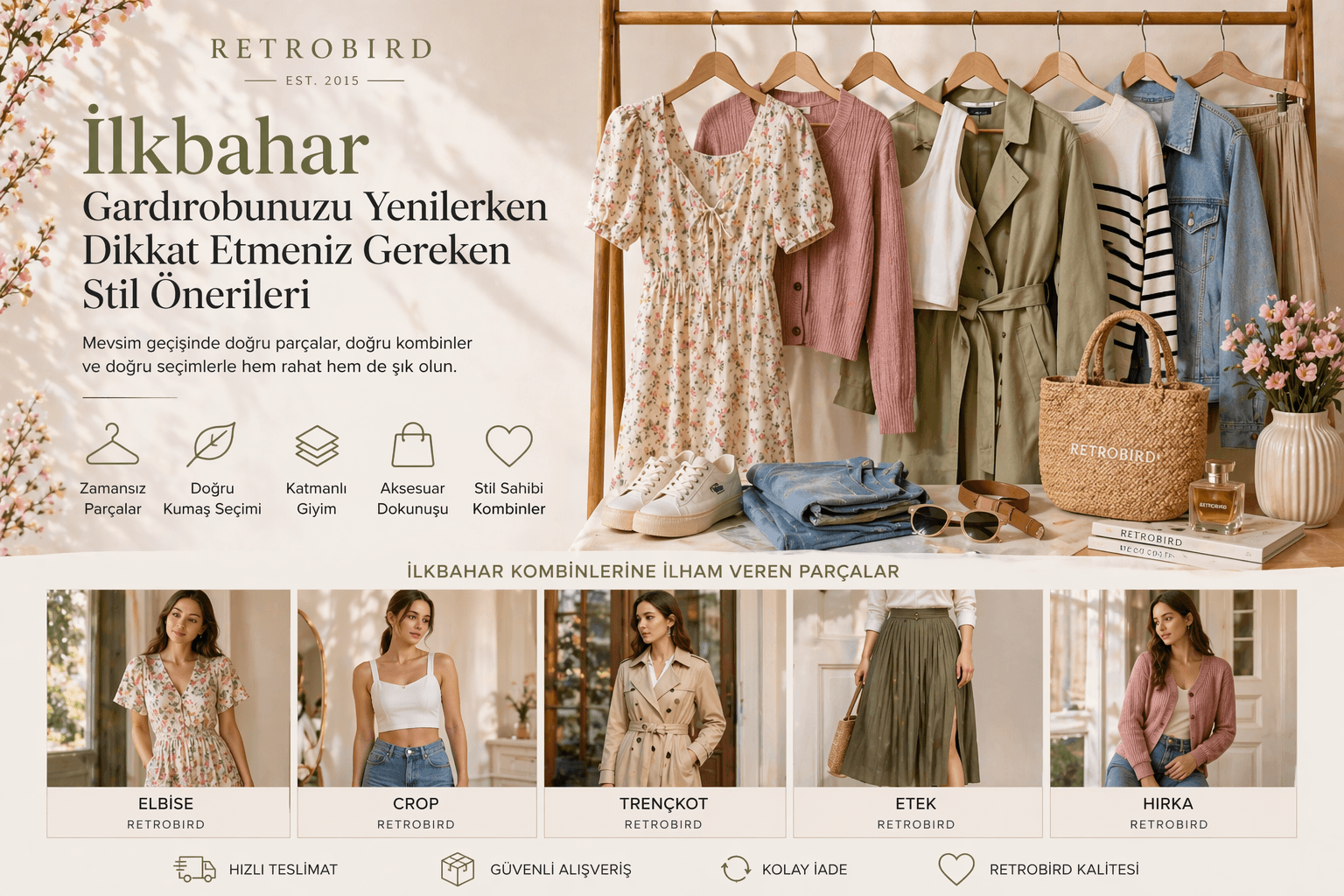 İlkbahar Gardırobunuzu Yenilerken Dikkat Etmeniz Gereken Stil Önerileri