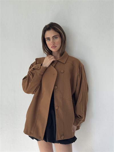 Retrobird Ruby Bomber Açık Kahve Ceket Mont