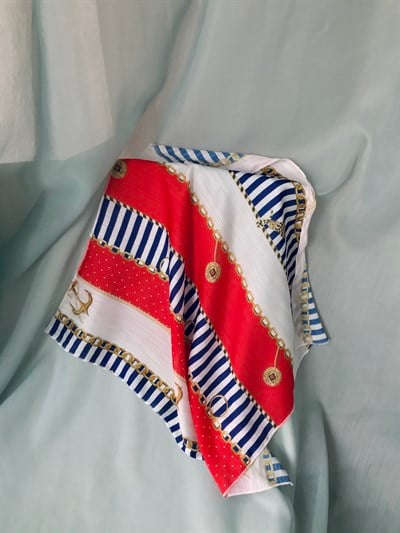 Retrobird Chiffon Blend Colorful Womens Scarf