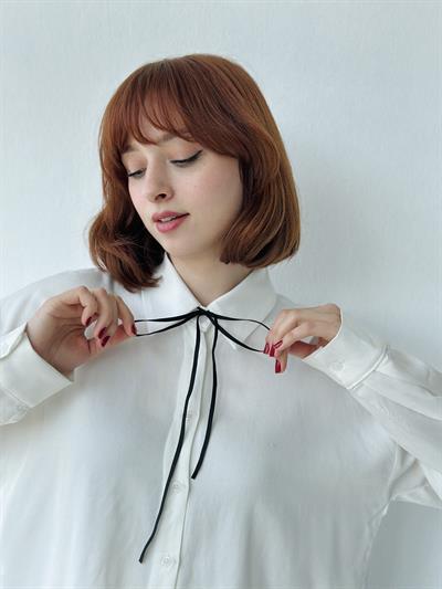 Retorbird Shirt Hair Neck Accessory Elastic Ribbon