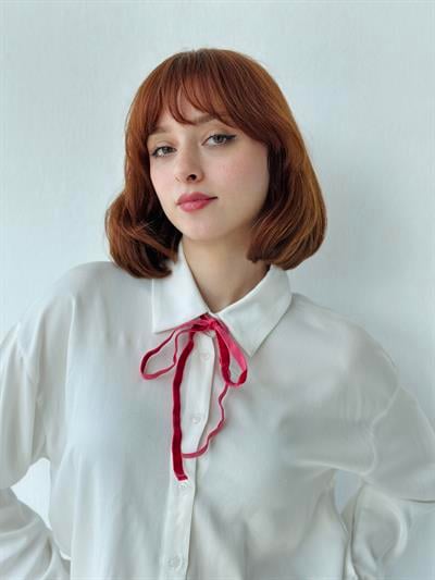 Retrobird Shirt Hair Neck Accessory Elastic Ribbon