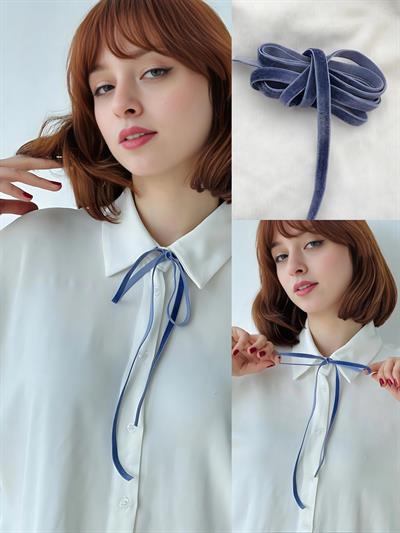 Retrobird Shirt Hair Neck Accessory Elastic Ribbon