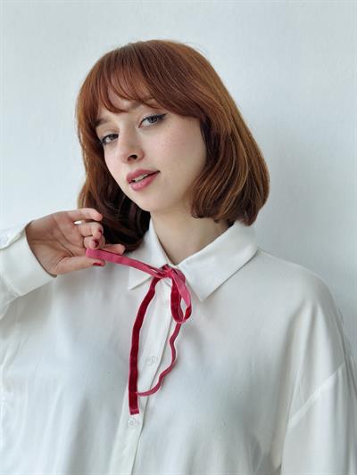 Retrobird Shirt Hair Neck Accessory Elastic Ribbon